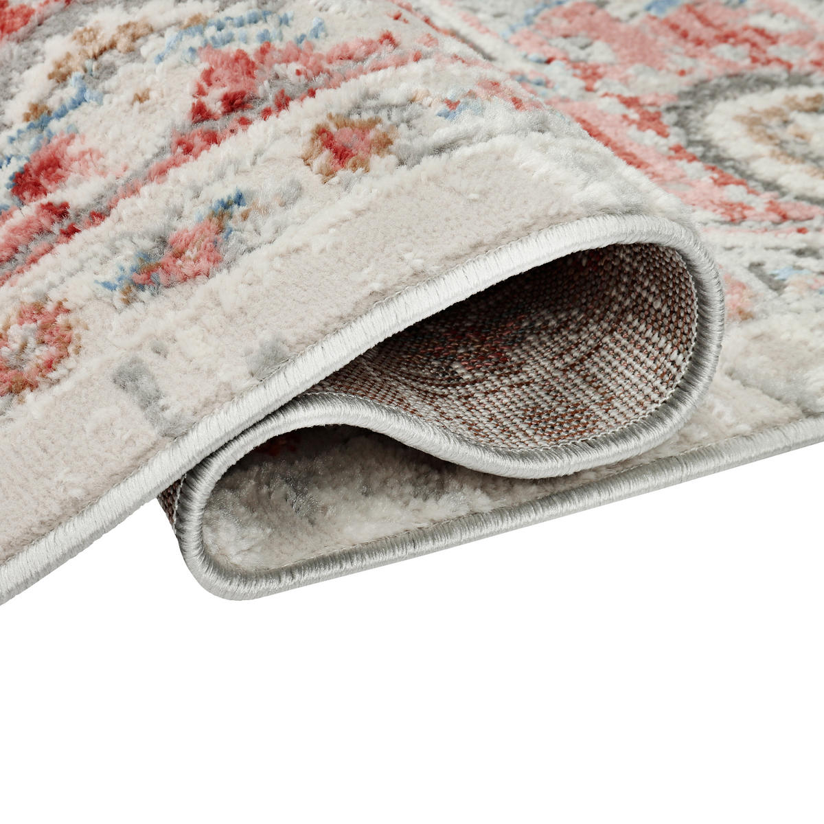 TEPPICH RETRO Weiß 180/250 cm - Weiß, Textil (180/250cm) - Tapiso
