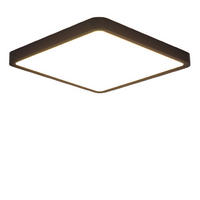LED-DECKENLEUCHTE Macomber 23/23/2.4cm - Schwarz, Kunststoff (23/23/2.4cm) - Nettlife