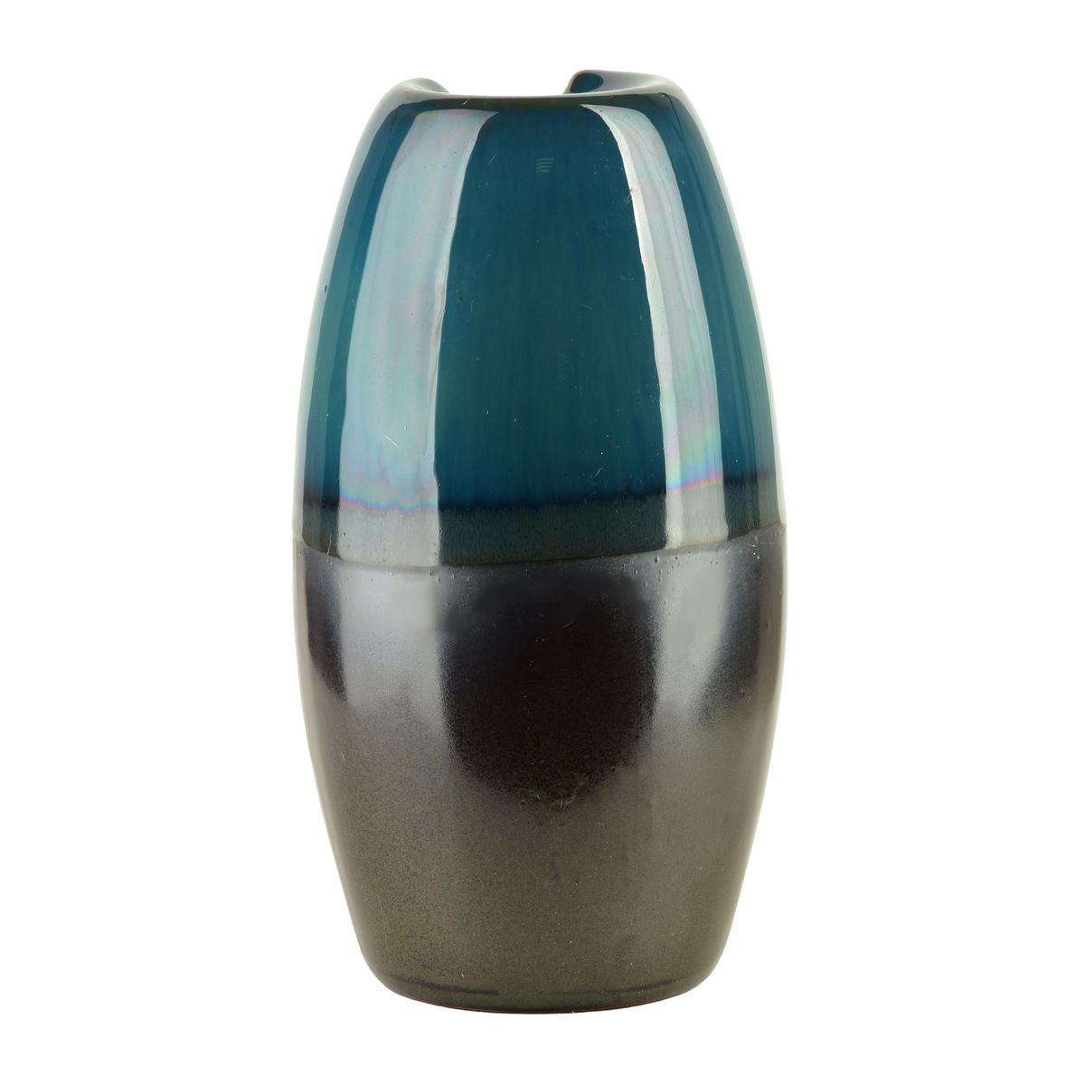 RÄUCHERKEGELHALTER Backflow blau 8/8/17 cm Keramik - Dunkelblau, Keramik (8/17/8cm) - Mondex