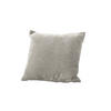 SPITZKISSEN GROSS SEPHI Cord - Silberfarben, Textil (60/60cm) - KAWOLA