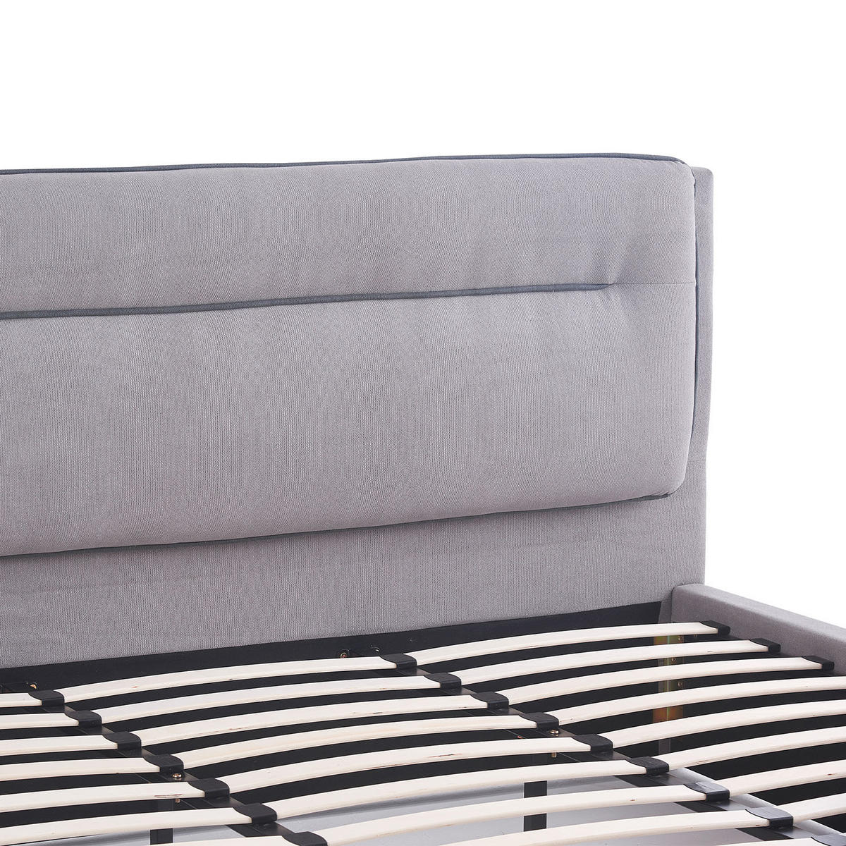 BETT ANIKA, 180/200/110 cm Grau - Grau, Holz/Holzwerkstoff (180/200cm) - B&D Home