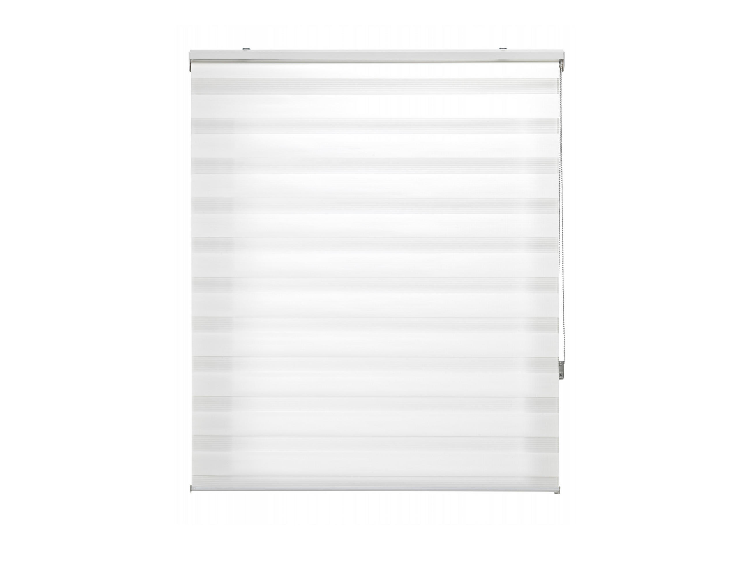 ROLLO Polyester Transluzent Cream 100x250 - Creme, Textil (100/250/1cm) - Purline