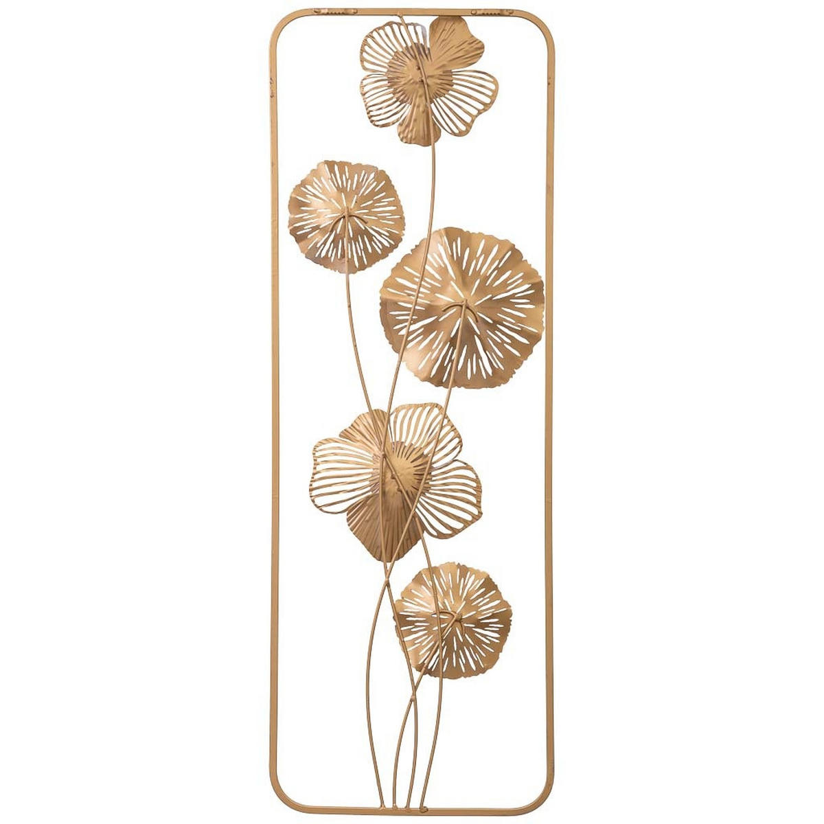 WANDDEKO-OBJEKT aus Metall, 31x90x5cm - Multicolor, Metall (31.1/5.1/89.5cm) - Wanderlust