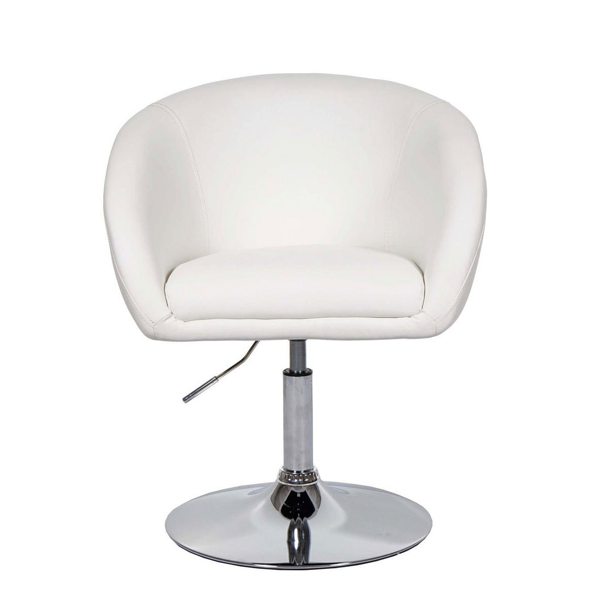 ESSZIMMERSTUHL Weiß 6er-Set - Weiß, Textil (59/90/60cm) - MCW