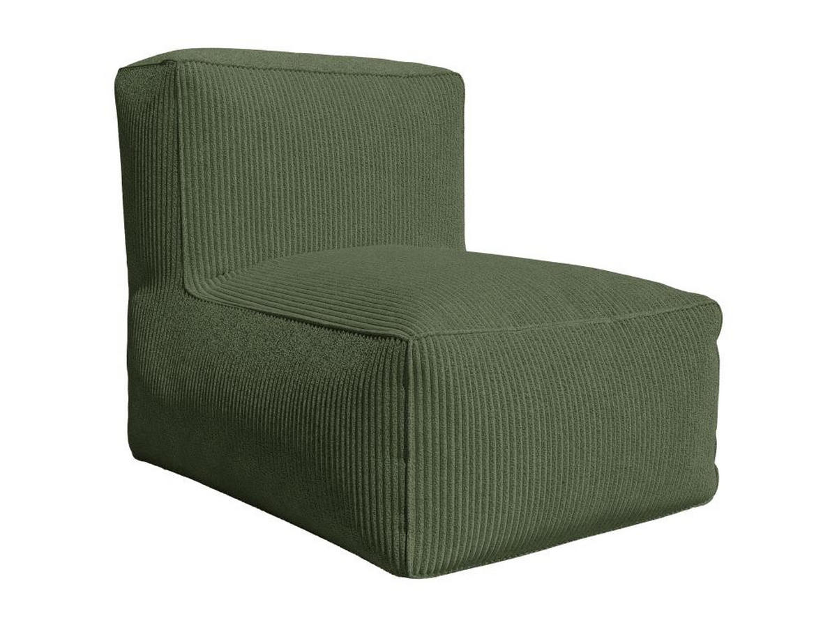 SESSEL - Cord - Grün - NOUMARA - Grün, Textil (95/80/70cm) - Vente-Unique