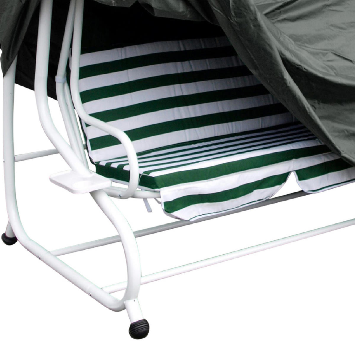 ABDECKHAUBE Littlehampton - Schutzhülle für große 4-sitzer Hollywoodschaukel. BxTxH: 250x150x160 cm - Grau, Kunststoff (250/160/150cm) - TPFGarden