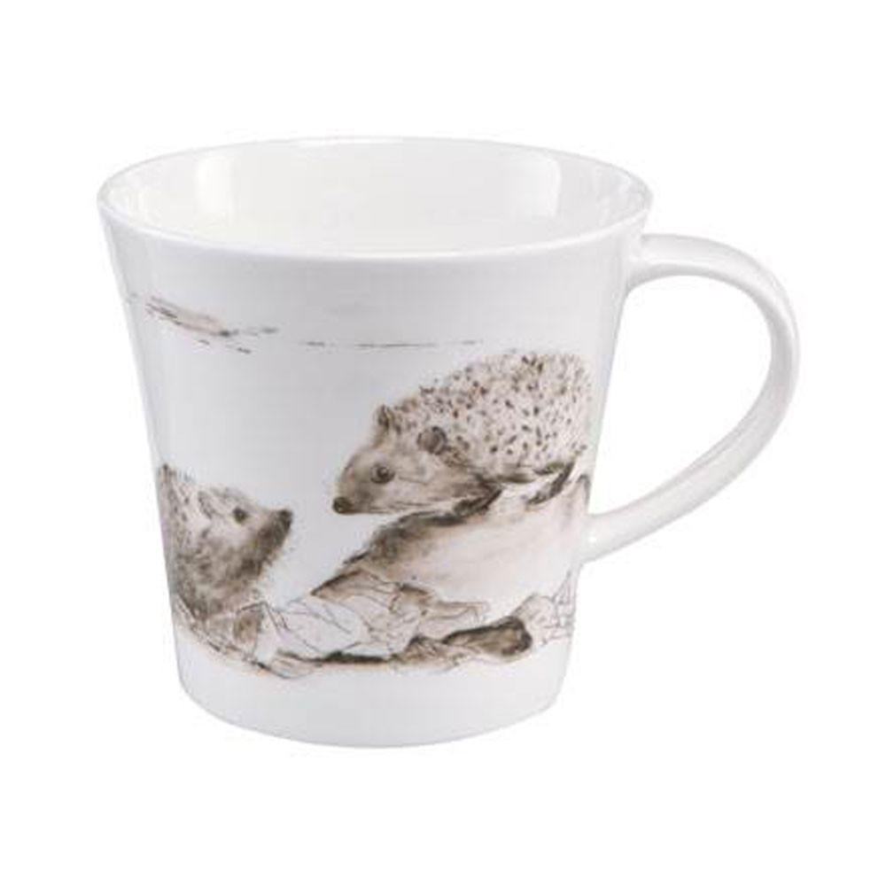 KÜNSTLERTASSE Freunde fürs Leben - Peter Schnellhardt schwarz-weiß Fine Bone China - Schwarz, Keramik (0.35L) - Goebel