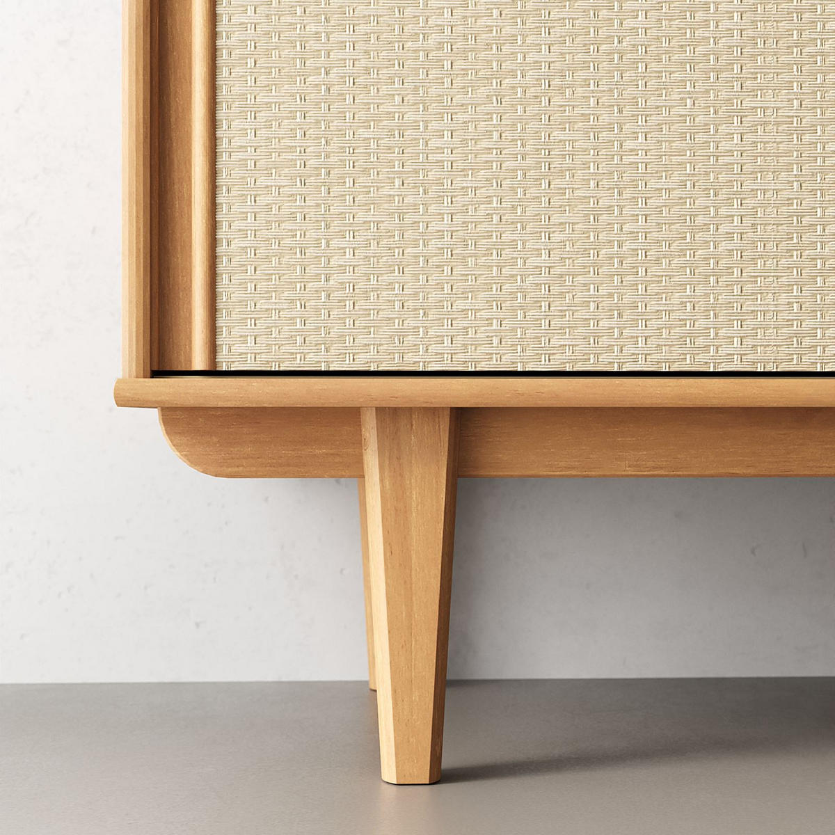 LOWBOARD SIMONA - Eichefarben, Holz (175/52/41cm) - IDIMEX