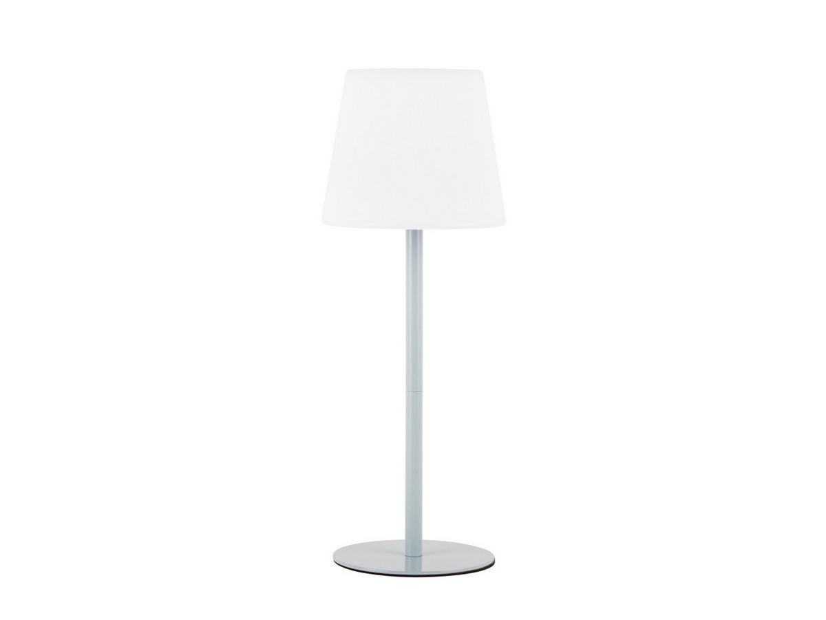 TISCHLAMPE Outdoors 15/15/40 cm - Blau, Kunststoff (15/15/40cm) - Leitmotiv
