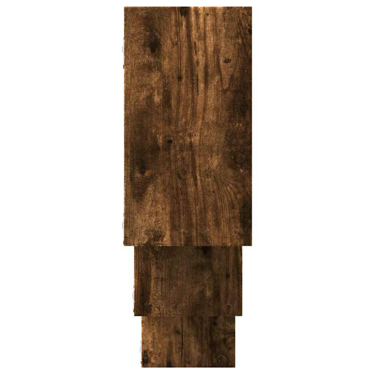 WANDREGAL Räuchereiche 159/18/66 Cm Holzwerkstoff - Braun, Holzwerkstoff (18/66/159cm) - vidaXL