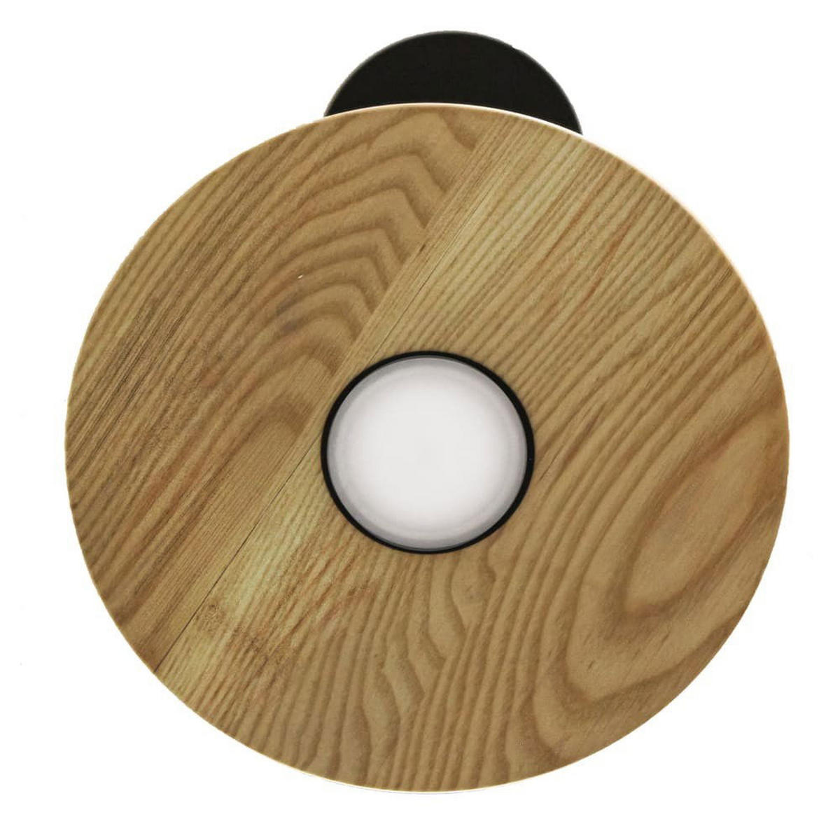PENDELLEUCHTE 'Ter 1BE' - Beige/Schwarz, Holz (35/34/150cm) - KUNSTLOFT