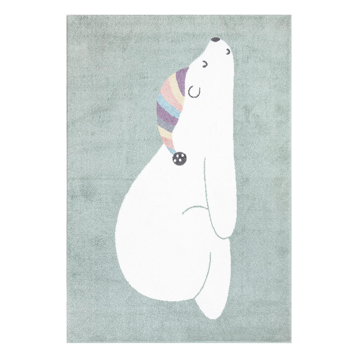 KINDERTEPPICH Anime 921 Grün 160x230 cm - Grün, Textil (160/230cm) - carpet city