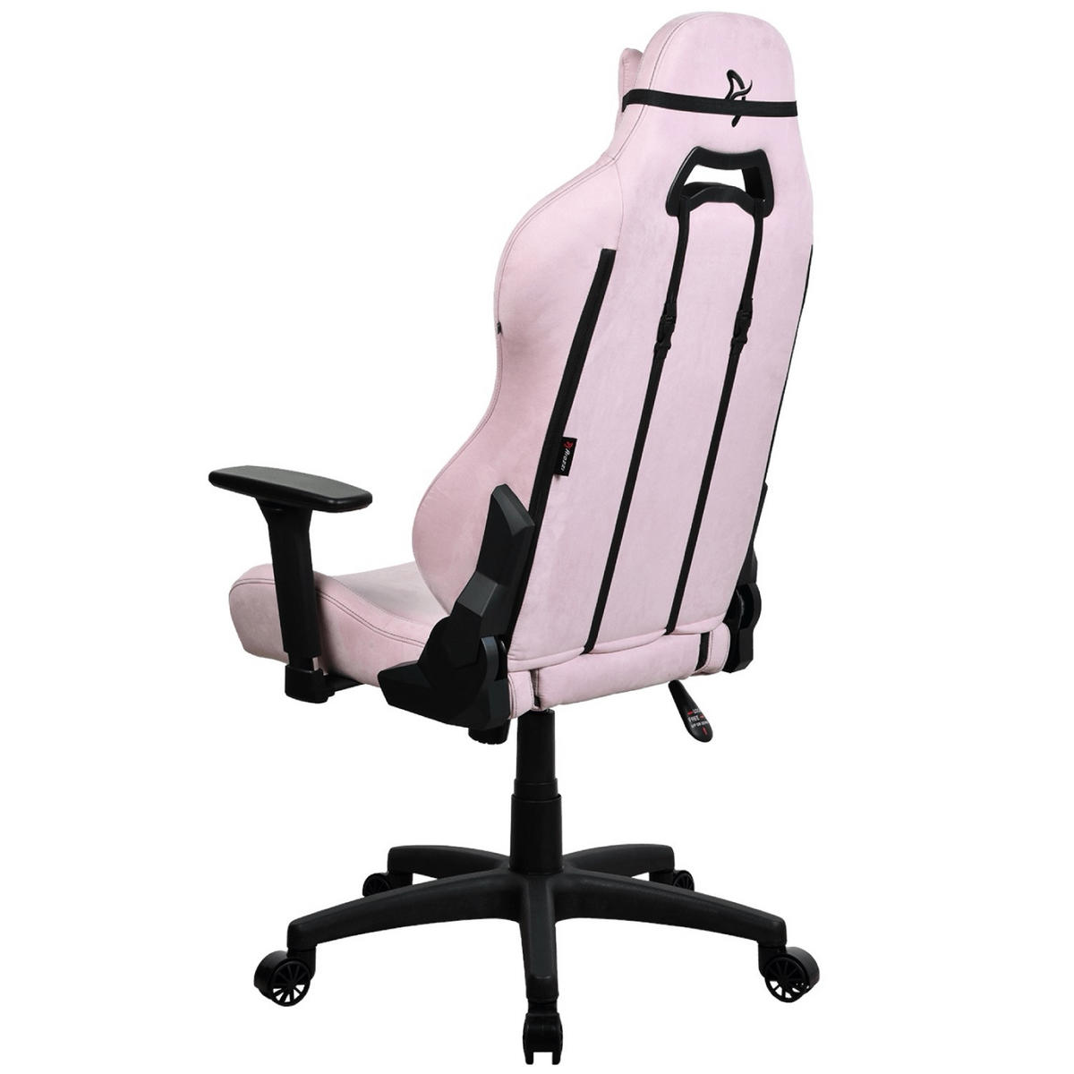 GAMINGSTUHL Torretta SuperSoft™ Rosa - Pink/Schwarz, Kunststoff/Textil (70/135/50cm) - Arozzi