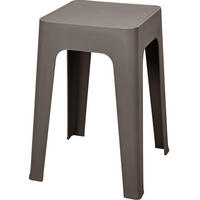 KUNSTSTOFFHOCKER 33/33/47 cm - Anthrazit, Kunststoff (33/47/33cm) - Home Styling Collection