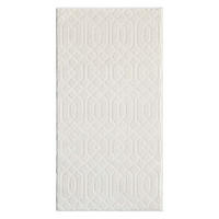 KURZFLOR-TEPPICH Flair 138 Creme 80x150 cm - Creme, Textil (80/150cm) - carpet city