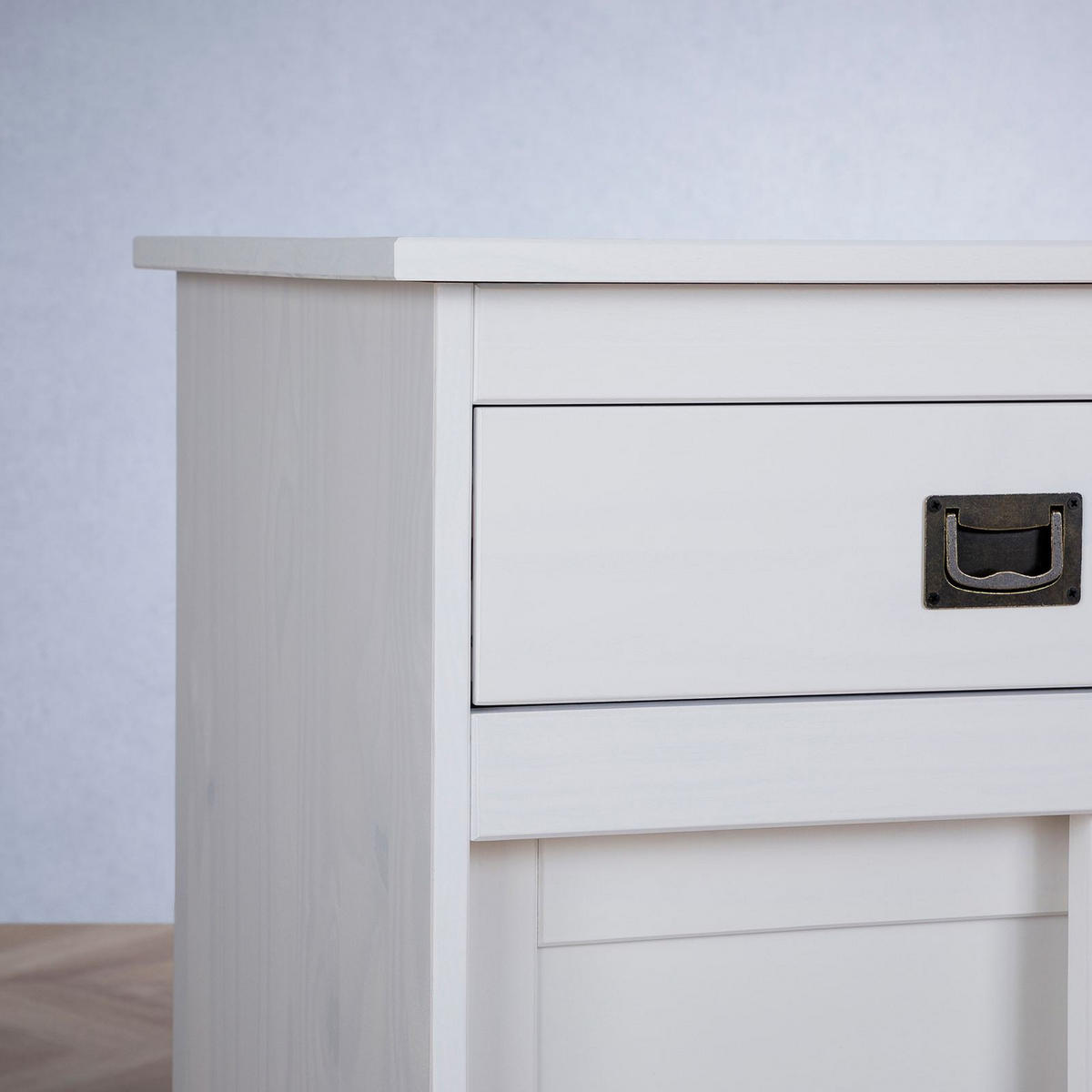 KOMMODE SAVONA - Weiß, Holz (110/84/46cm) - IDIMEX