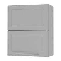 KÜCHENHÄNGESCHRANK Kvantum W8B/60 Dust Grey Matt / Grau Matt 60 / 32,5 / 72cm - Grau, Holz/Holzwerkstoff (60/72/32.5cm) - Feldmann-Wohnen