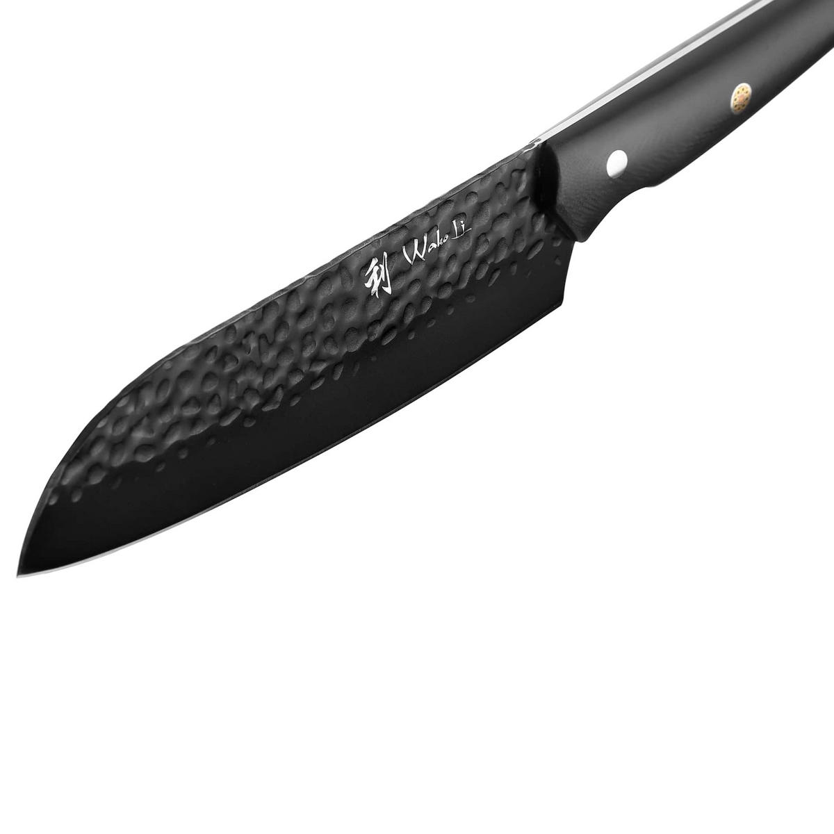 SANTOKUMESSER 18 cm - Schwarz, Metall (31cm) - Wakoli