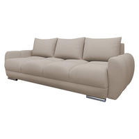 SCHLAFSOFA Logo 3 - Silberfarben/Naturfarben, Holz/Kunststoff (234/89/97cm) - MIRJAN24