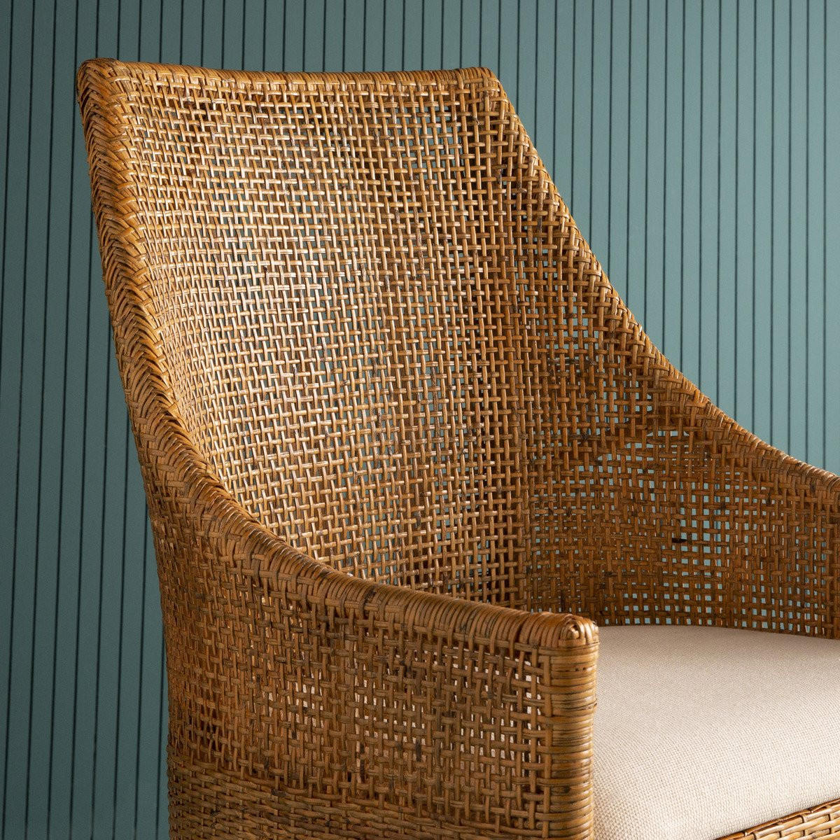 RATTANSTUHL H88 cm 56/88/58 cm - Eichefarben, Naturmaterialien (58/88/56cm) - Signature