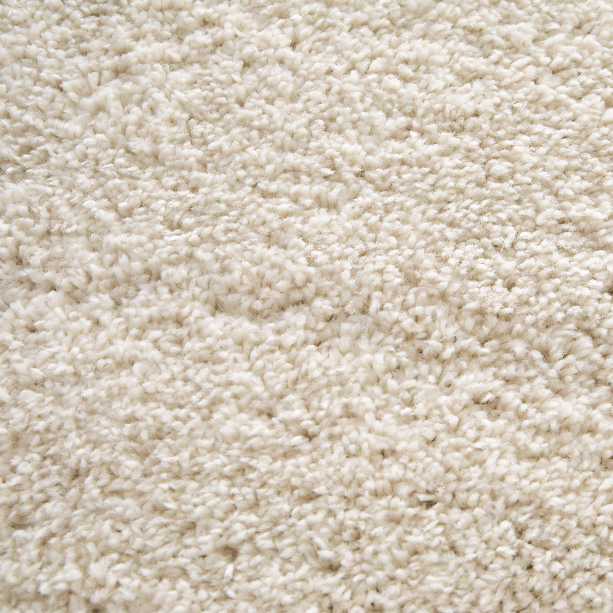 Thumbnail - Steffensmeier Hochflorteppich, Creme, Textil, Uni, Rechteckig, 80x150 cm, für Fußbodenheizung geeignet, Teppiche & Böden...