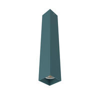DECKENLEUCHTE Cube H40 - Blau, Metall (6/6/40cm) - Lumicom