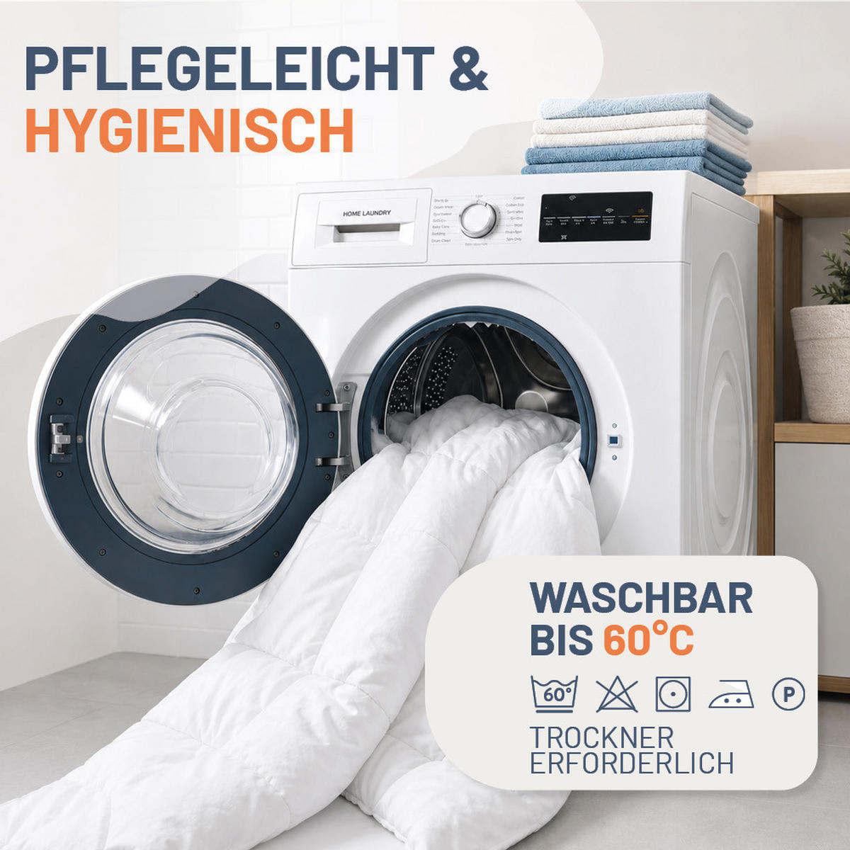 BETTDECKE 135x200 Extra Leicht, COMFORT - Weiß, Textil (135/200cm) - casimum