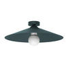 DECKENLEUCHTE - Blau, Metall (40/40/14cm) - Lumicom