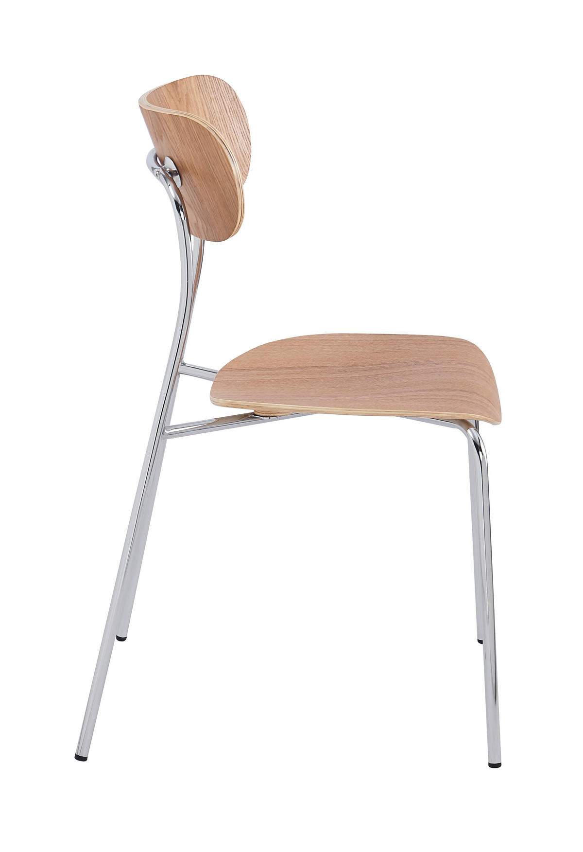 STUHL 2er-Set Holz Braun - Braun, Holz (51.5/79/50.5cm) - Nordlys