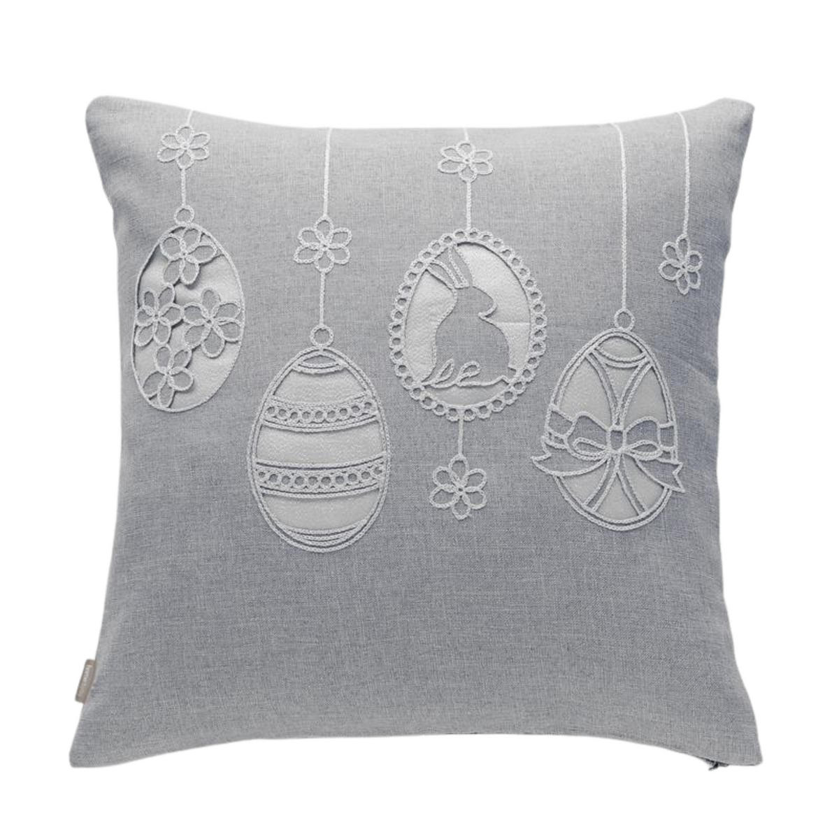 KISSENBEZUG Jumble - Grau, Textil (45/45cm) - home&you