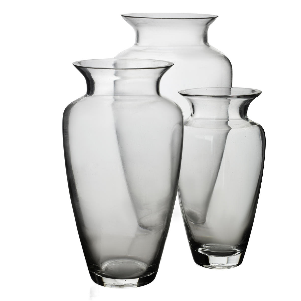 VASE Serenite Glas - Transparent, Glas (26cm) - Mondex