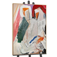 GEMÄLDE Schaffung Schattenfugenrahmen Eichefarben 180x120 cm - Eichefarben, Holz (180/120cm) - YS-art gallery