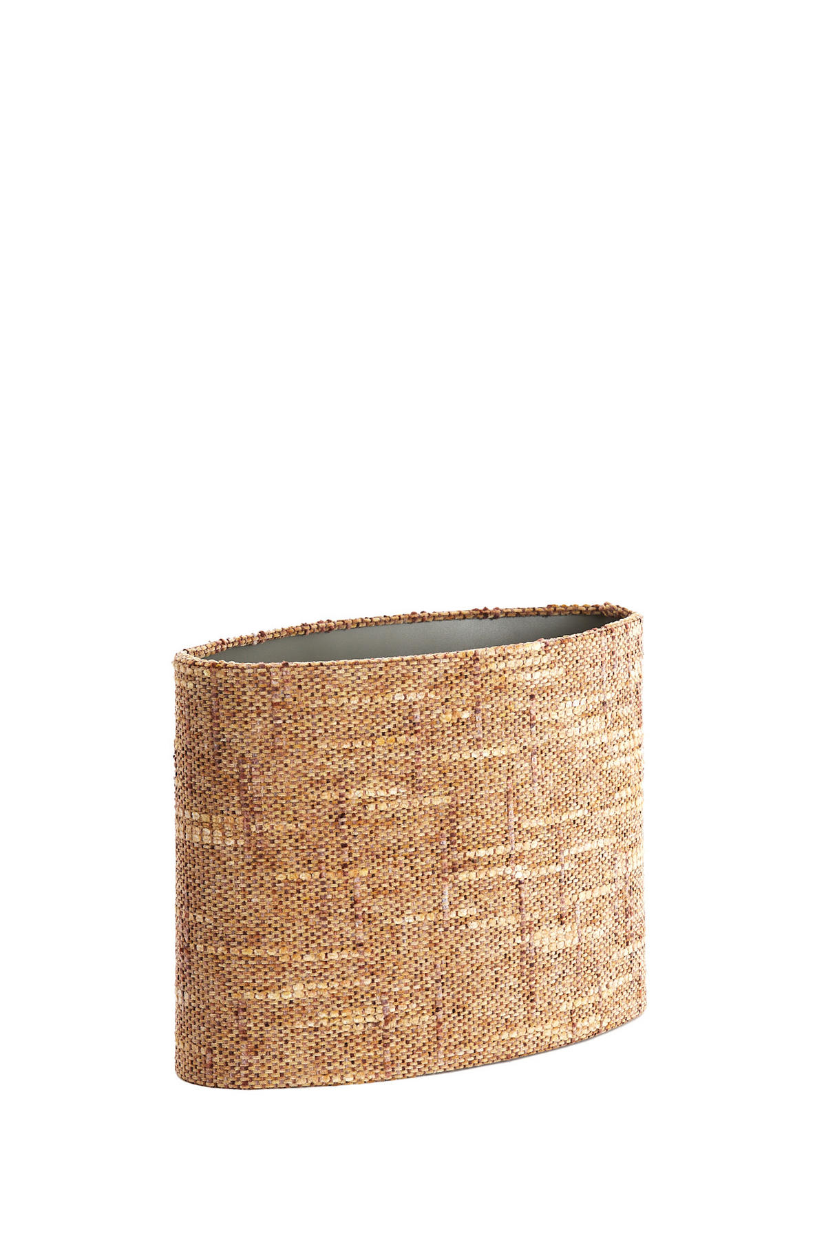 LAMPENSCHIRM Osire Braun 38/17.5/28 cm - Braun, Textil (38/17.5/28cm) - Light & Living