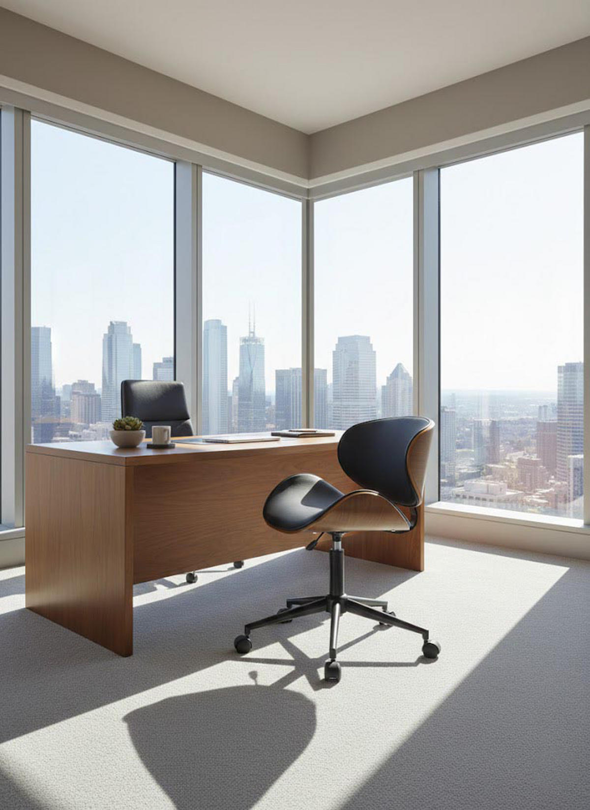 BÜROSTUHL Veloce schwarz - Schwarz, Metall (52/90/52cm) - TPFLiving