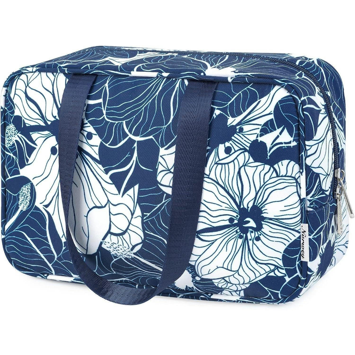 KULTURBEUTEL Blau 30 x 20 x 12 cm - Multicolor, Textil (1/1/2cm)
