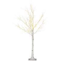 WEIHNACHTSBAUM Weiß 17.0/17.0/120.0cm - Weiß, Kunststoff (17/120/17cm)