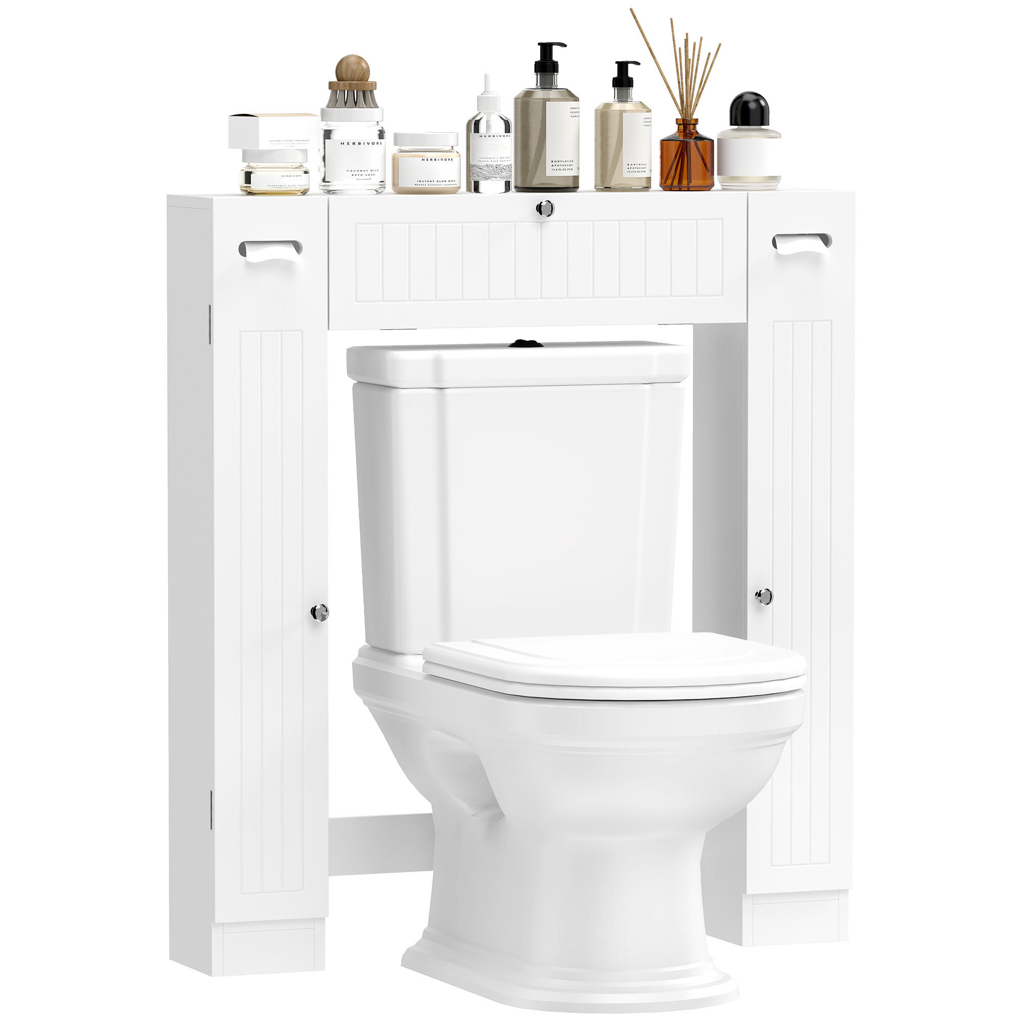 HÄNGESCHRANK Weiß 1 Stück - Weiß, Kunststoff (88/98/18cm) - GiPP
