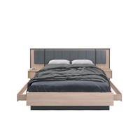 BETTANLAGE Parisot Orion 160x200 Holzdekor Brooklyn Eiche/Schattengrau - Eichefarben/Grau, Kunststoff (160/200cm) - 58aufmkessel