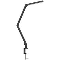 TISCHLEUCHTE, LED anpassbare Helligkeit Schwarz - Schwarz, Metall (121.5/3.8/5.5cm) - HOMCOM