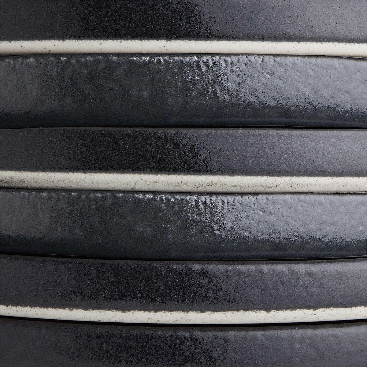 FRÜHSTÜCKSTELLER Casa Nova - Schwarz, Keramik (23/23/2cm) - Butlers