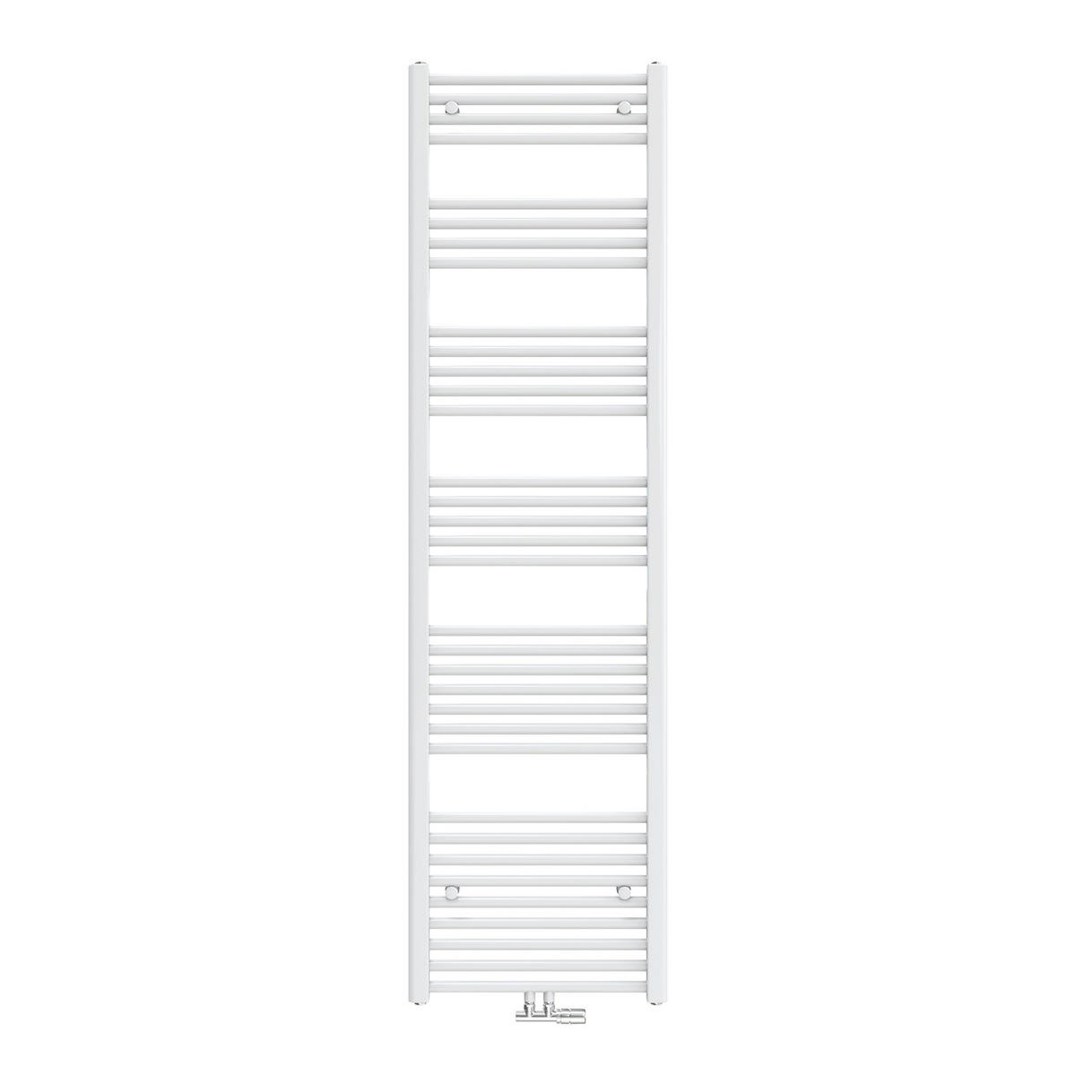 HEIZKÖRPER Handtuchheizkörper wasserführend 180/50/3 cm - Weiß, Metall (50/180/3cm) - EMKE