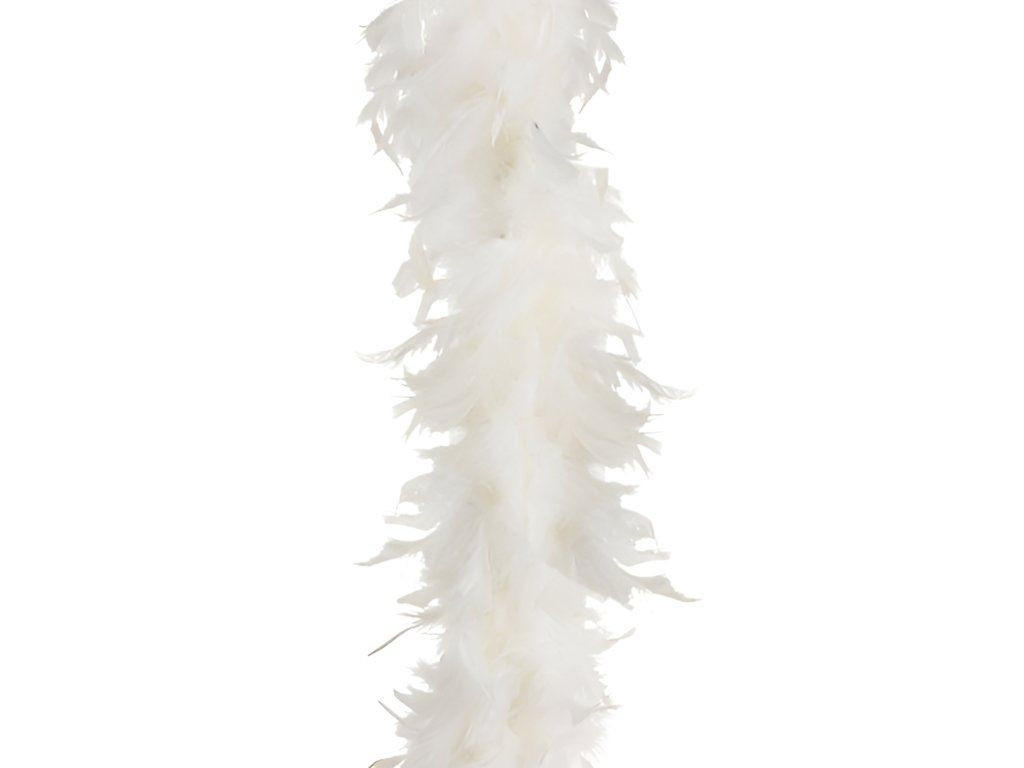 FEDERBOA weiß 13 × 90 cm - Weiß, Naturmaterialien (13/13/90cm) - LAALU