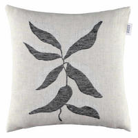 OBAL na vankúš PIANTA - antracitová, textil (38/38cm) - Schöner Wohnen