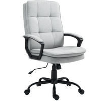 DREHSTUHL 70/63/102-112 cm grau aus Polyester mit Wippfunktion - Grau, Kunststoff (63/112/70cm) - OKWISH
