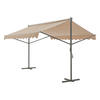 STANDMARKISE Selenizza - Sandfarben, Textil (400/260/300cm) - pro.tec