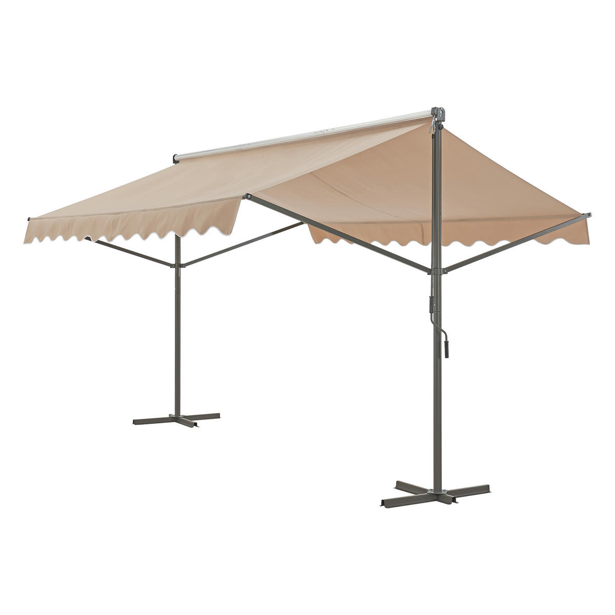 STANDMARKISE Selenizza - Sandfarben, Textil (400/260/300cm) - pro.tec