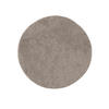 HOCHFLORTEPPICH Soho Hellgrau ø 200 cm rund - Hellgrau, Kunststoff (200/200cm) - benuta
