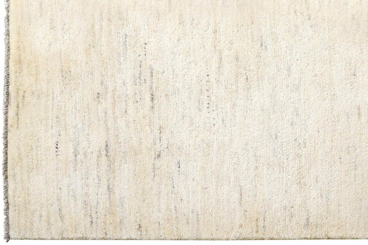 GABBEH-TEPPICH handgeknüpft Beige 204/157 cm Schurwolle - Beige, Textil (157/204cm) - Looma