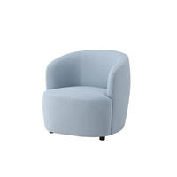 SESSEL BOBBO Blau 79x85x77 cm - Blau, Textil (79/77/85cm) - FURNLUX