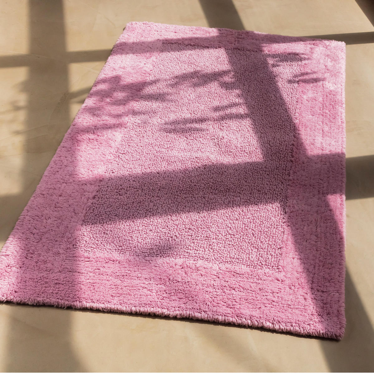 BADEMATTE DOUBLEFACE - Weiß, Textil (60/100cm) - MÖVE